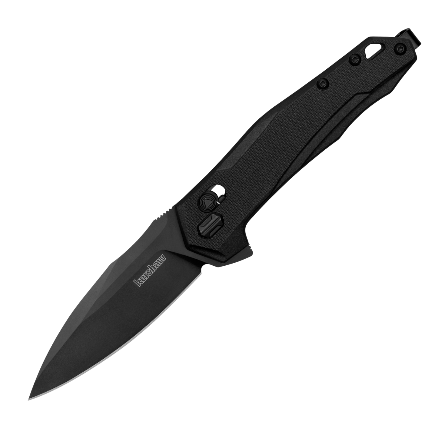 Kershaw Monitor 3" D2 Black DuraLock KVT Folding Knife 2041