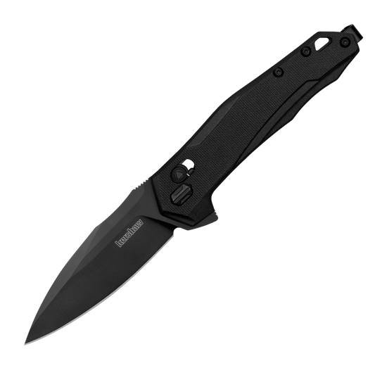 Kershaw Monitor 3" D2 Black DuraLock KVT Folding Knife 2041