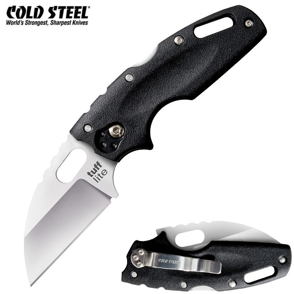 Cold Steel Tuff Lite 2.5" AUS8A Folding Knife with Black Grivory Handle 20LT