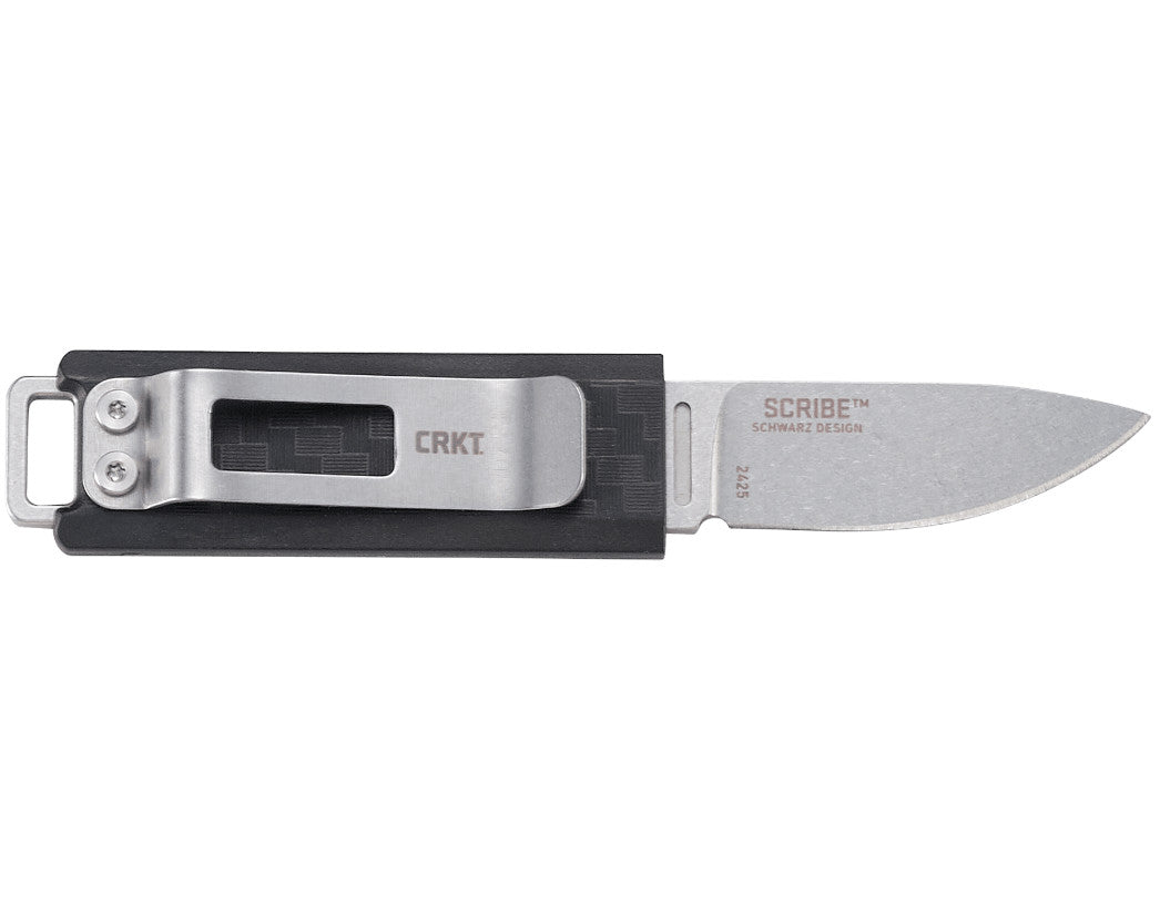 CRKT Scribe 1.74" Compact Fixed Blade Knife by T.J. Schwartz 2425