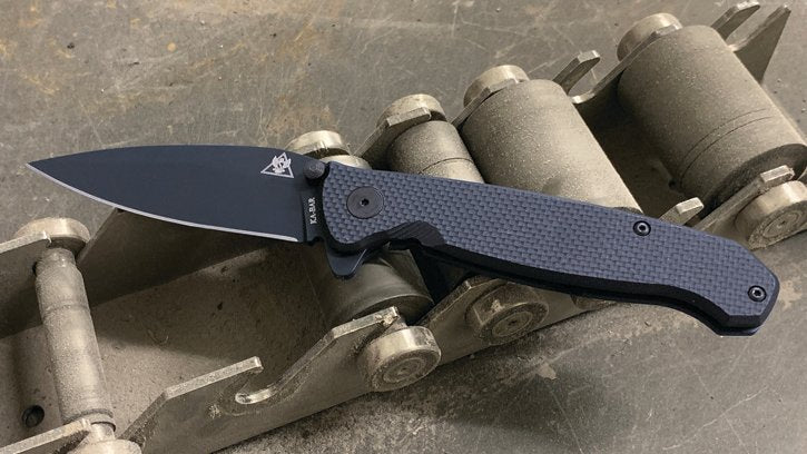 KA-BAR TDI Flipper 3.5" AUS8A G10 Folding Knife by John Benner