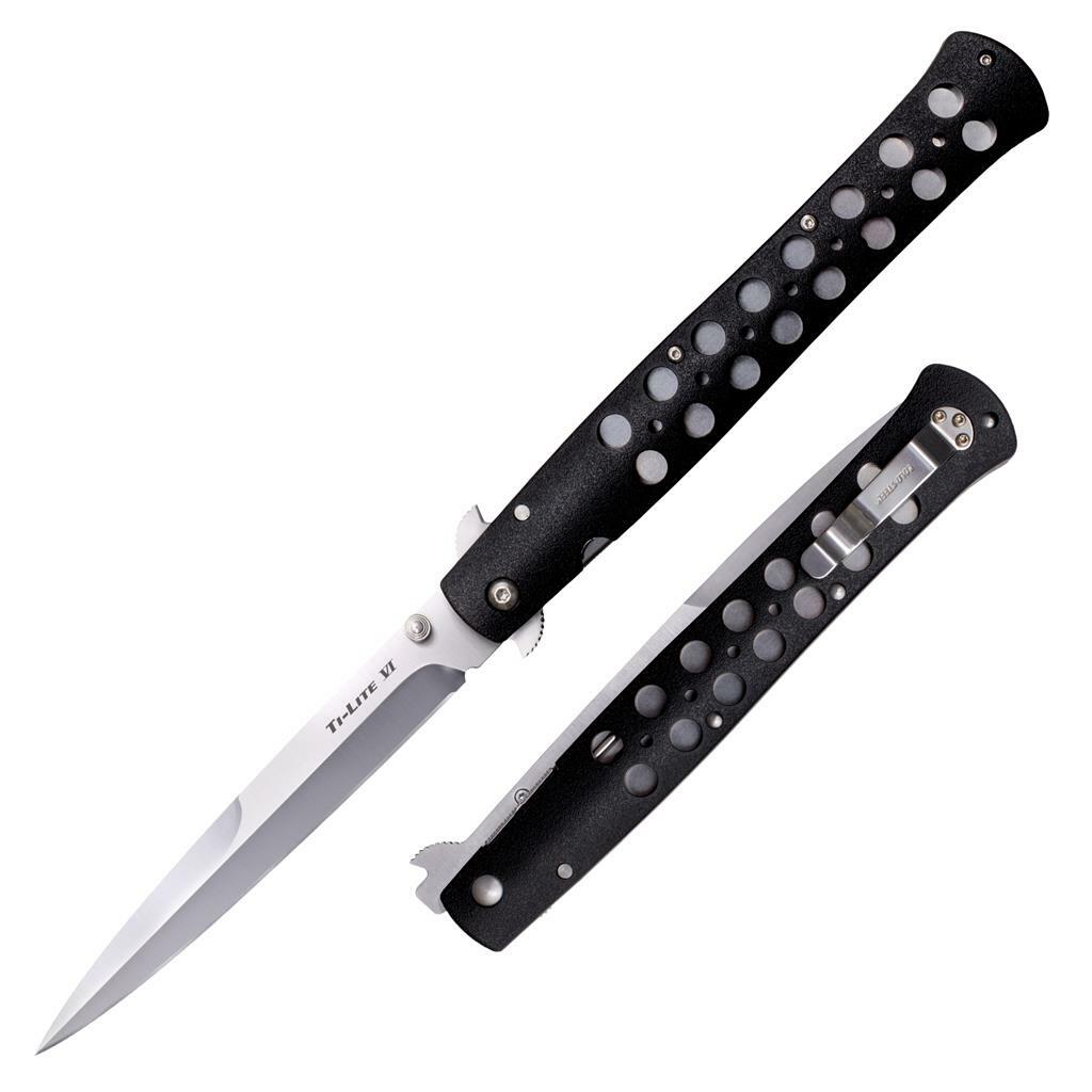 Cold Steel Ti-Lite 6" AUS8A Zy-Ex Folding Knife 26SXP