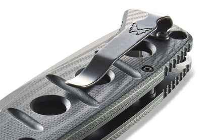 Benchmade 275GY-1 Adamas 3.82" CPM-CruWear Grey/Black G10 Folding Knife