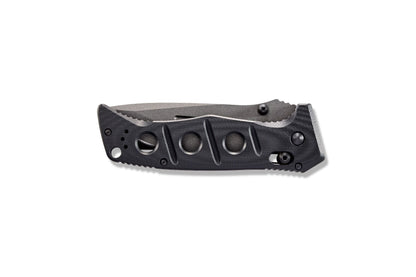 Benchmade 275GY-1 Adamas 3.82" CPM-CruWear Grey/Black G10 Folding Knife