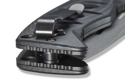 Benchmade 275GY-1 Adamas 3.82" CPM-CruWear Grey/Black G10 Folding Knife
