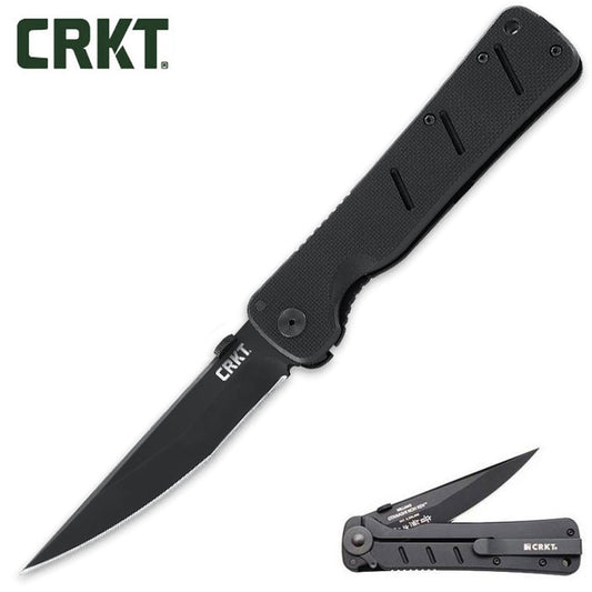 CRKT Otanashi Noh Ken 4.52" AUS8 Folding Knife - James Williams Design - 2906