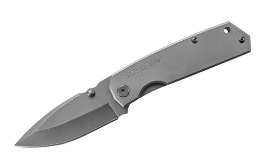 Schrade Mini 2.6" Folding Knife with Titanium Coated Handle SCH303M