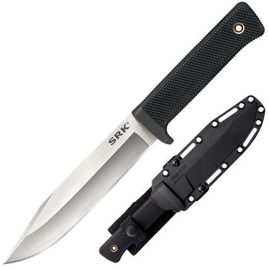 Cold Steel SRK 6" VG-10 San Mai Survival Rescue Knife with Secure-Ex Sheath 35AN