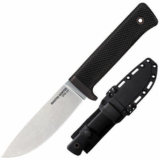 Cold Steel 3V Master Hunter 4.5" CPM 3V Stonewashed Fixed Blade Knife 36CB