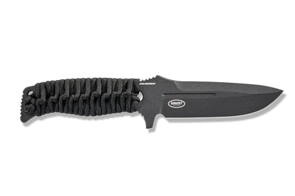 Benchmade 375BK-1 Fixed Adamas 4.2" CPM-CruWear Cobalt Black Fixed Blade Knife with MOLLE Sheath
