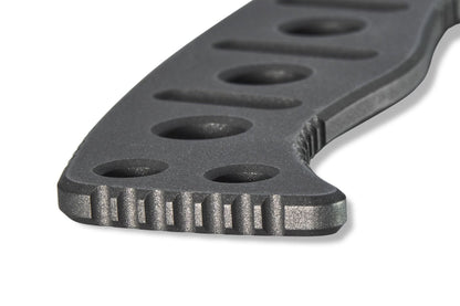 Benchmade 375BK-1 Fixed Adamas 4.2" CPM-CruWear Cobalt Black Fixed Blade Knife with MOLLE Sheath