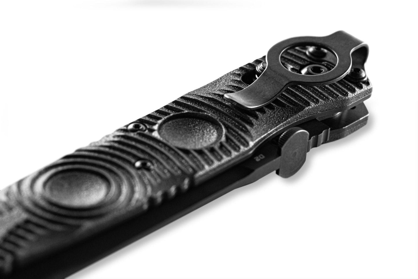 Benchmade 391BK SOCP 4.47" D2 Folding Knife with CF-Elite Handle