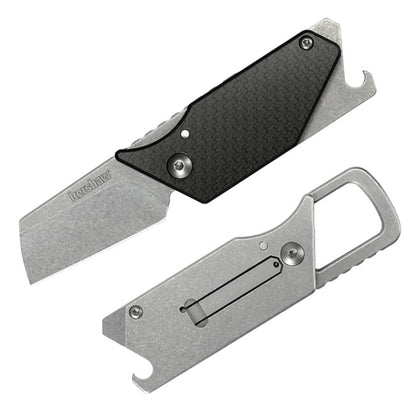 Kershaw Pub Carbon Fiber 1.6" Folding Knife Bottle Opener - Sinkevich Design