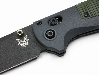 Benchmade 430BK Redoubt 3.55" CPM-D2 Cerakote Grivory Folding Knife