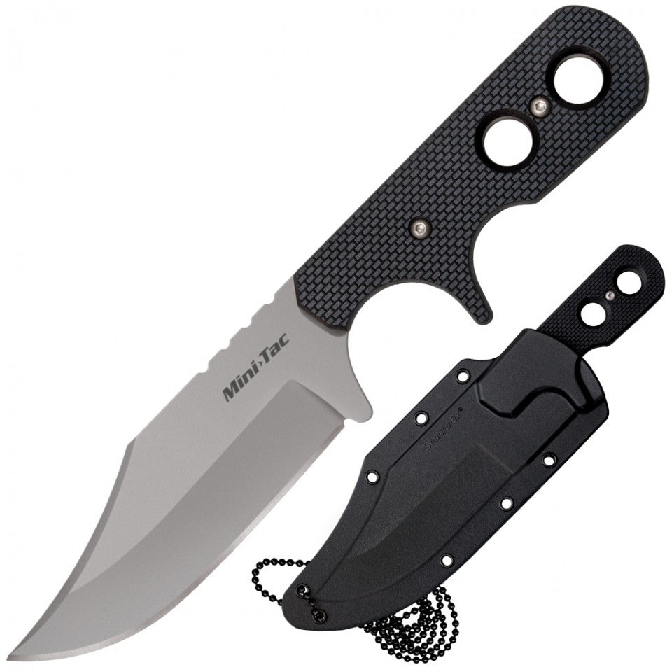 Cold Steel Mini Tac Bowie 3.7" Fixed Blade Knife 49HCF
