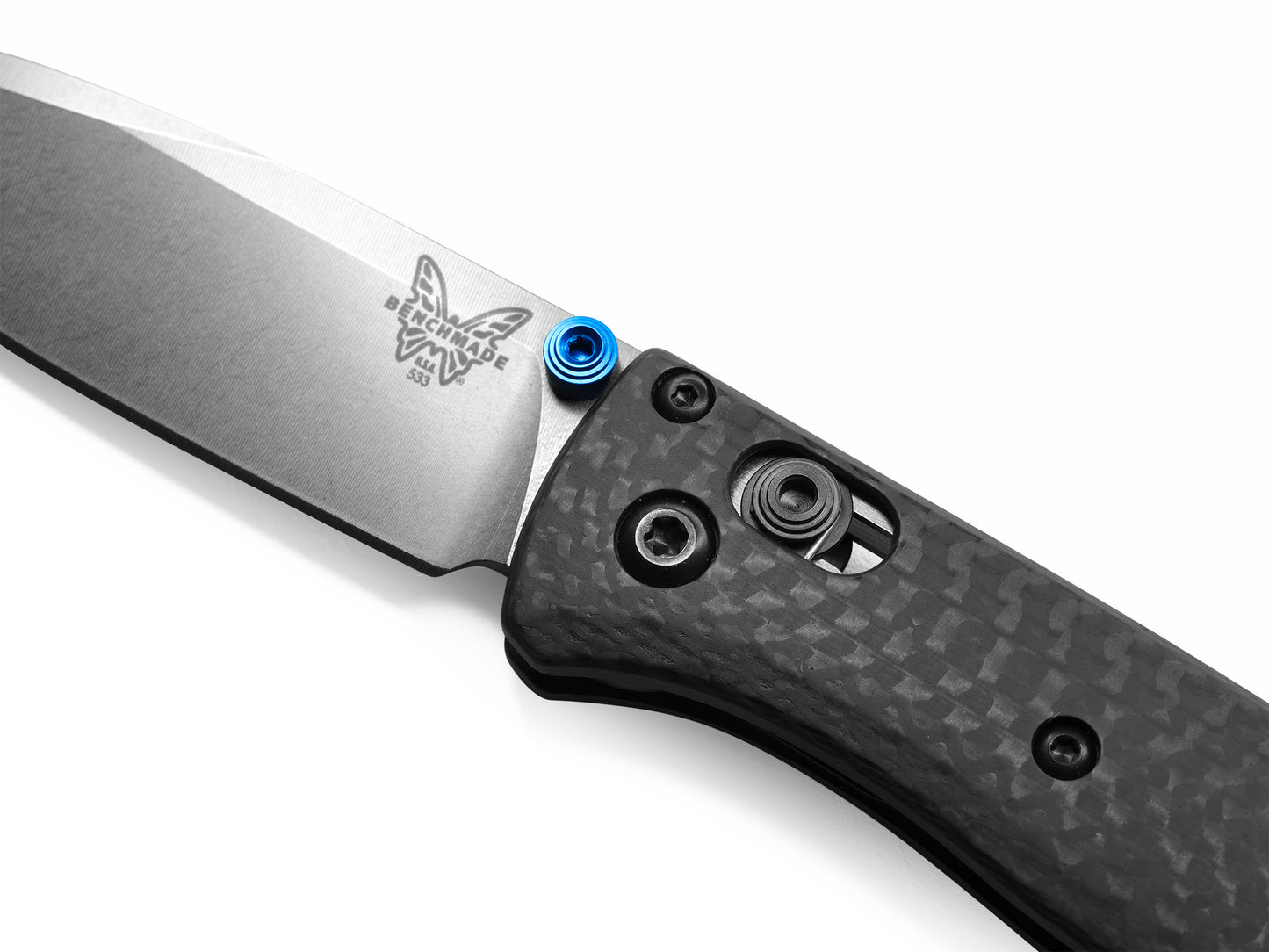 Benchmade 533-3 Mini Bugout 2.82" CPM-S90V Folding Knife with Carbon Fiber Handle