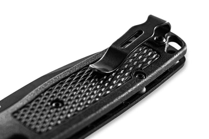 Benchmade 535BK-2 Bugout 3.24" DLC CPM-S30V Folding Knife with Black CF-Elite Handle