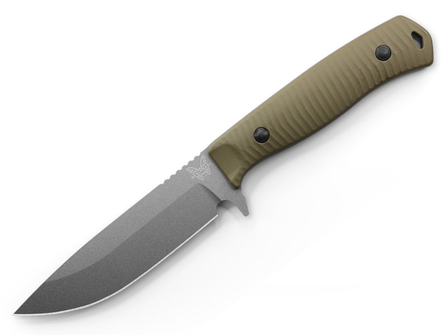 Benchmade 539GY Anonimus 5" CPM-Cruwear Fixed Blade Knife with G10 Handle and Boltaron Sheath
