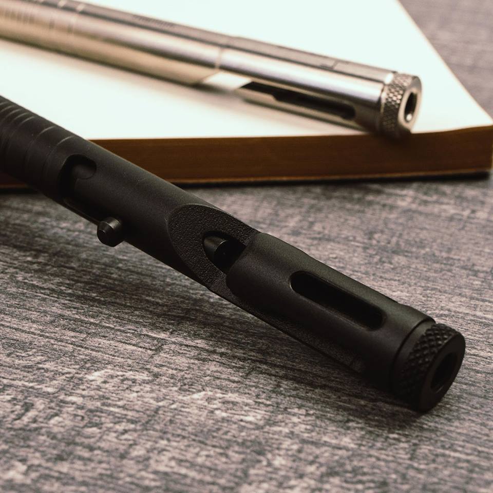 Boker Plus CID .45 Cal Bolt Action Tactical Pen Black 09BO085