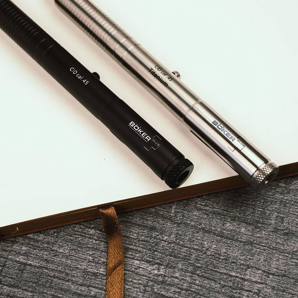 Boker Plus CID .45 Cal Bolt Action Tactical Pen Black 09BO085