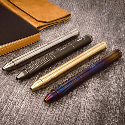 Boker Plus CID .45 Cal Bolt Action Tactical Brass Pen 09BO064