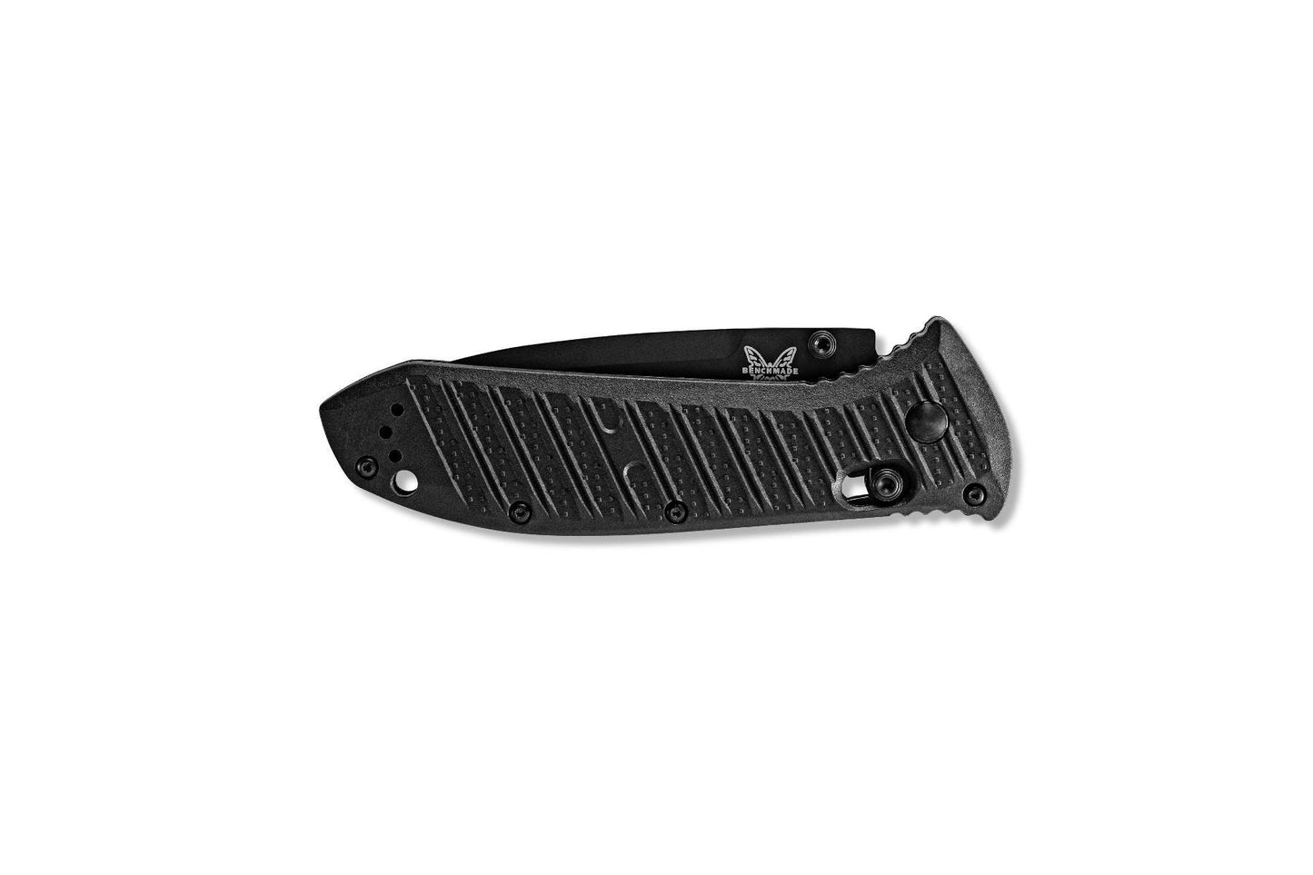 Benchmade 570SBK-1 Presidio II 3.72" CPM-S30V Black Serrated Folding Knife with CF-Elite Handle