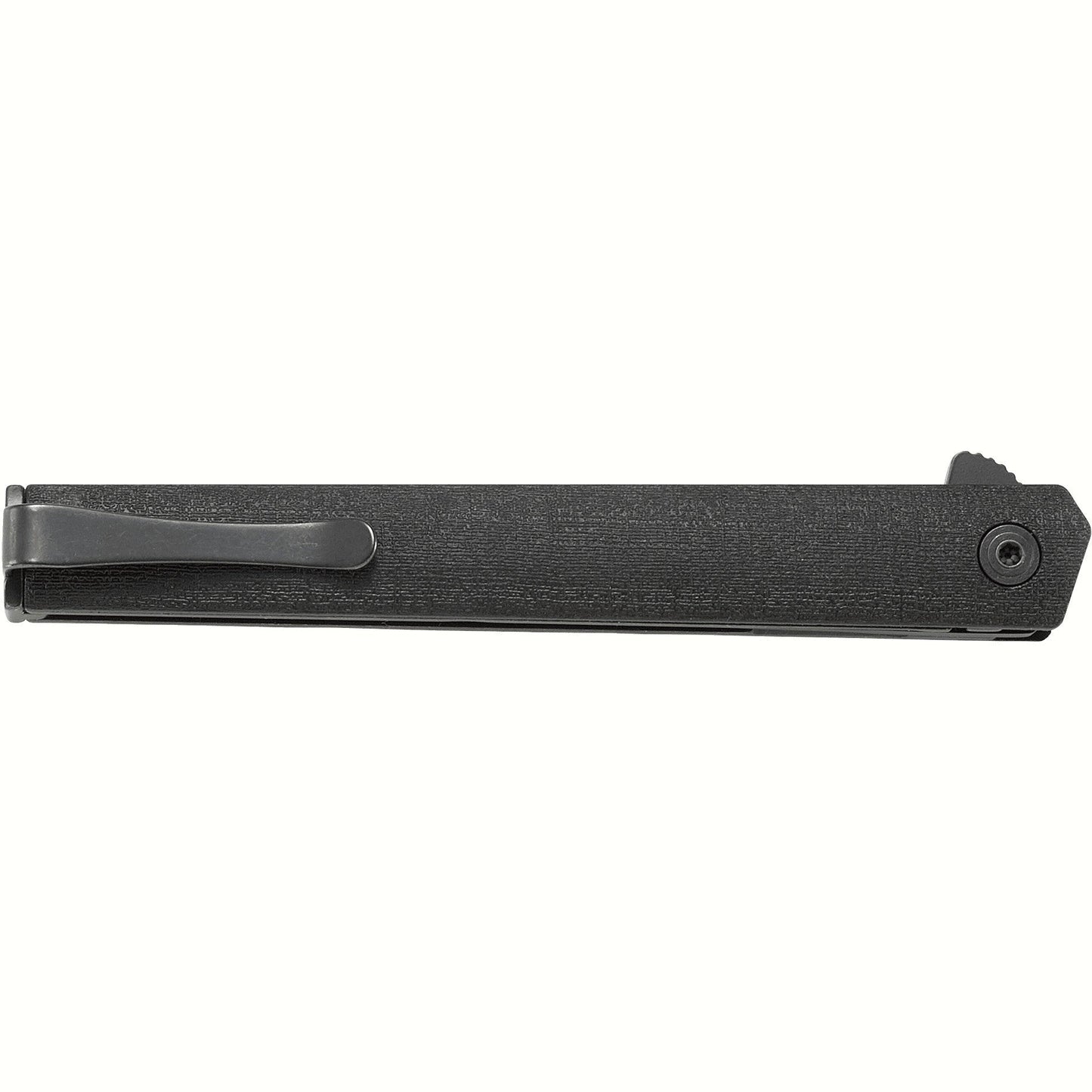 CRKT CEO FLIPPER BLACKOUT 3.35" AUS8 IKBS Folding Knife - Richard Rogers Design - 7097K