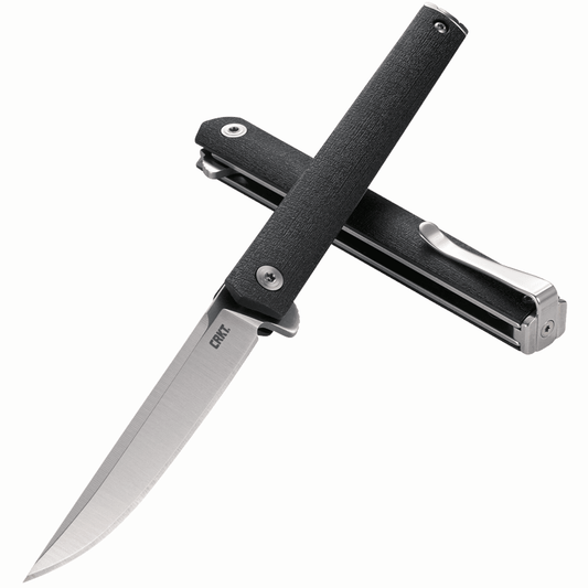CRKT CEO Flipper 3.35" AUS8 IKBS Folding Knife - Richard Rogers Design - 7097