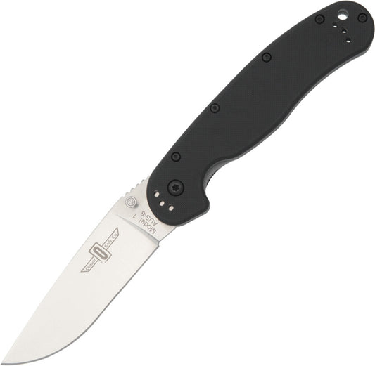Ontario Knife Company RAT I 3.6" AUS8 Satin Folding Knife 8848
