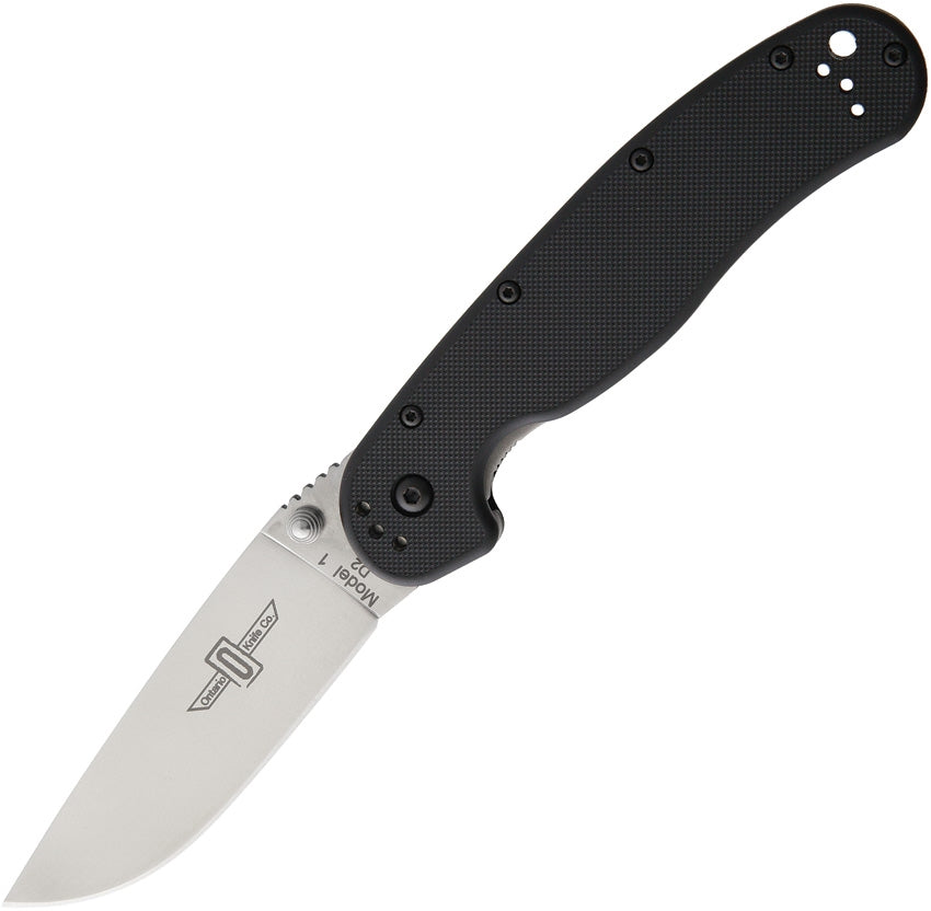 Ontario Knife Company RAT I 3.6" D2 Satin Folding Knife 8867