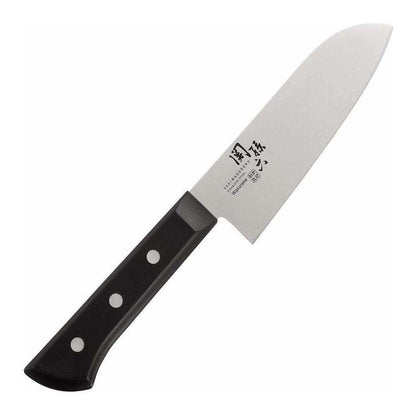 Seki Magoroku Wakatake Santoku Kitchen Knife 145mm - Made in Japan