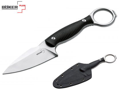 Boker Plus Accomplice 3.2" D2 Fixed Blade Knife - John Gray Design 02BO176