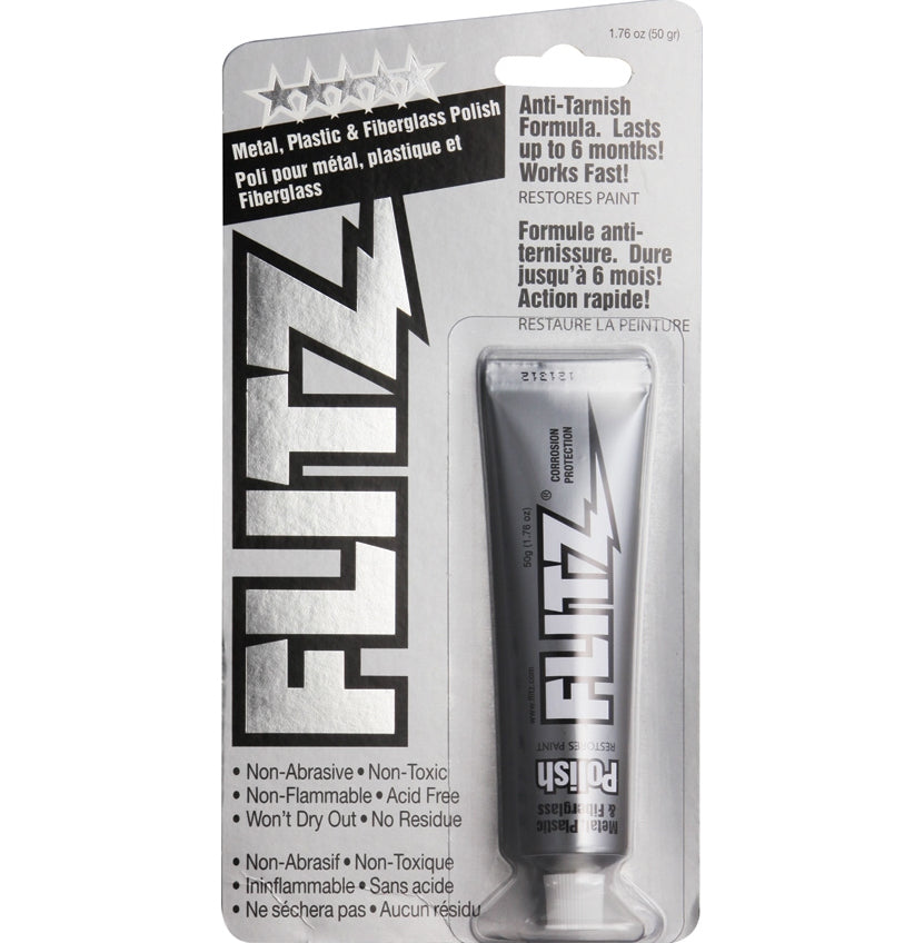 Flitz Polish Paste with Protective Wax Finish 50g