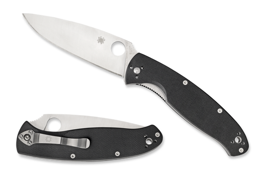 Spyderco Resilience 4.2" 8Cr13MoV G-10 Folding Knife C142GP