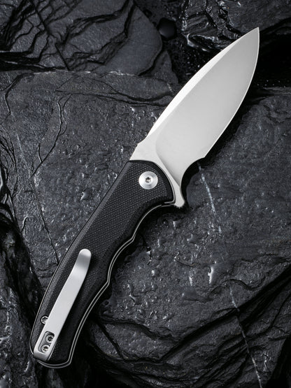 Civivi Mini Praxis 2.98" D2 Black G10 Folding Knife C18026C-2