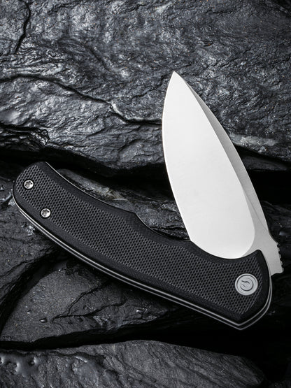 Civivi Mini Praxis 2.98" D2 Black G10 Folding Knife C18026C-2