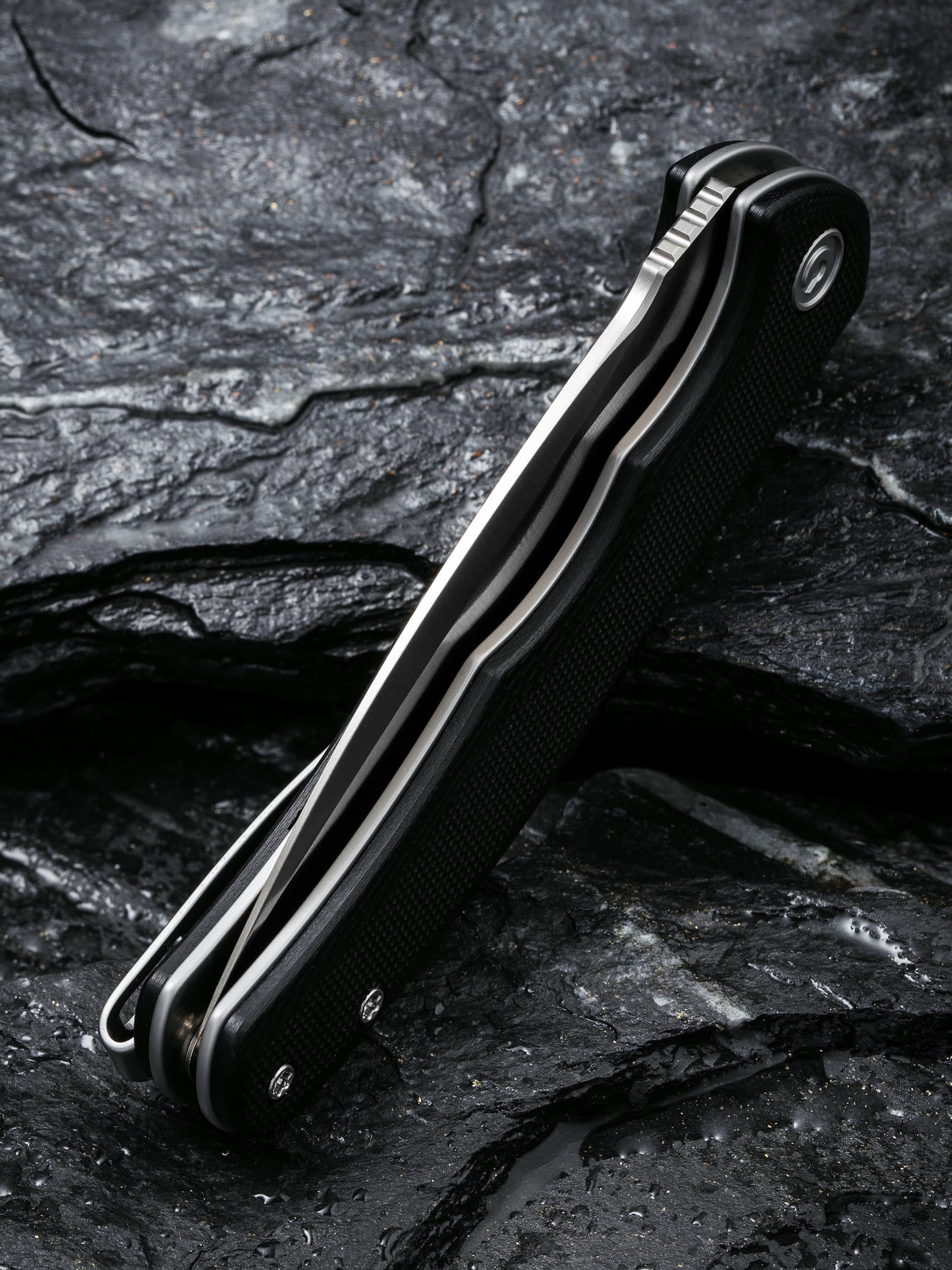Civivi Mini Praxis 2.98" D2 Black G10 Folding Knife C18026C-2