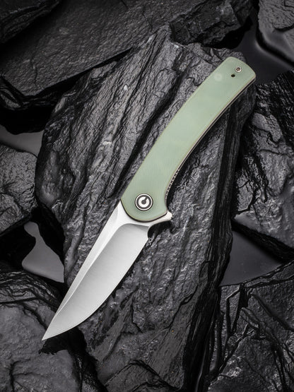 Civivi Mini Asticus 3.25" 10Cr15CoMoV Natural G10 Folding Knife C19026B-3