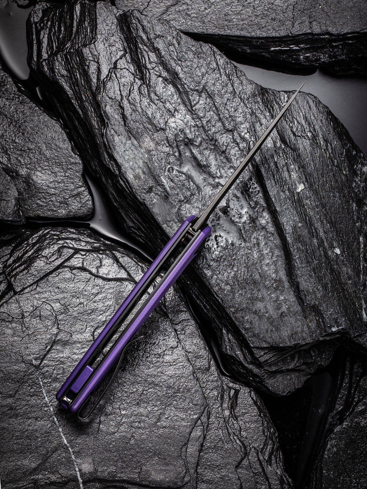Civivi Mini Asticus 3.25" 10Cr15CoMoV Purple G10 Folding Knife C19026B-4
