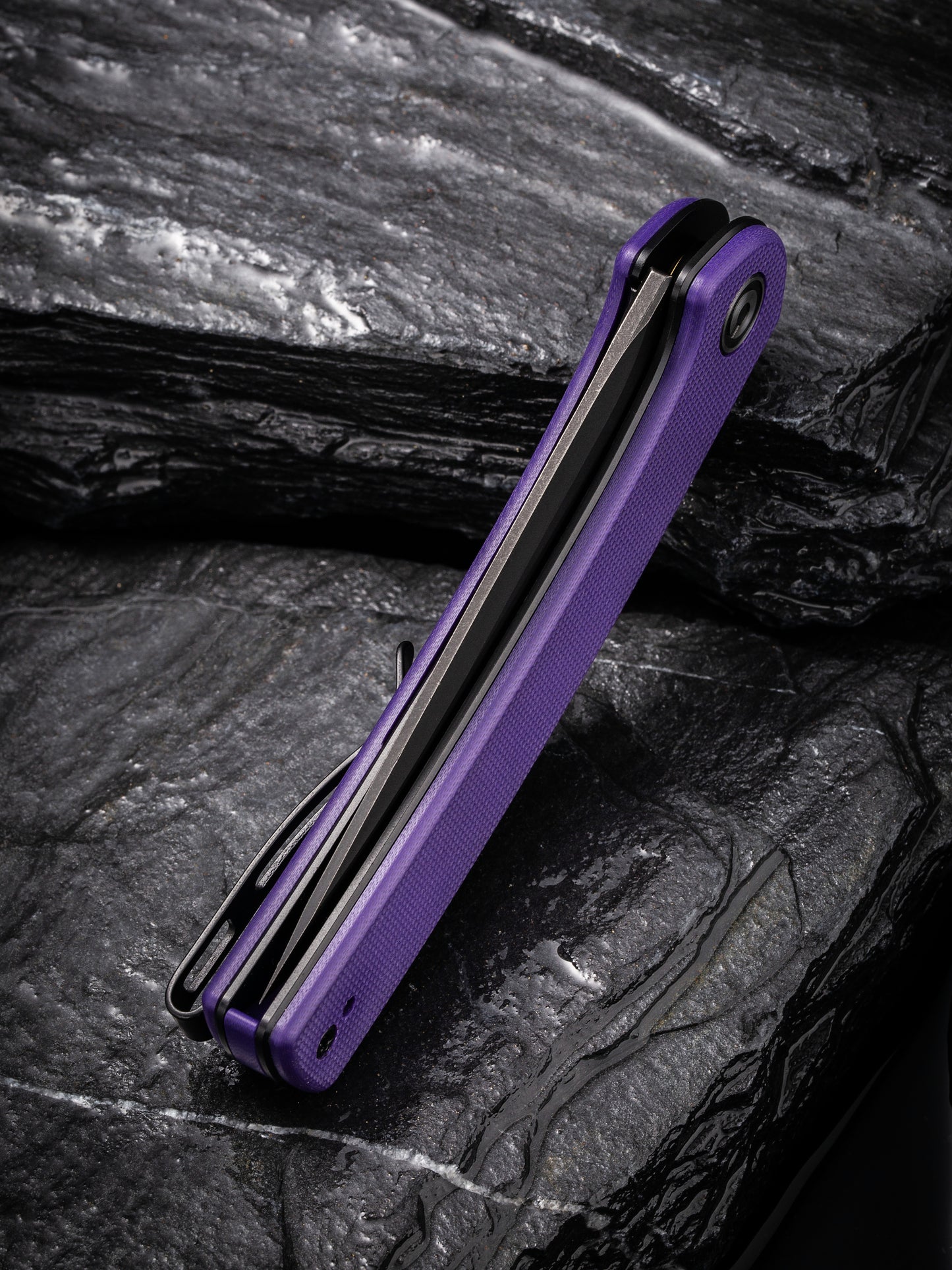 Civivi Mini Asticus 3.25" 10Cr15CoMoV Purple G10 Folding Knife C19026B-4
