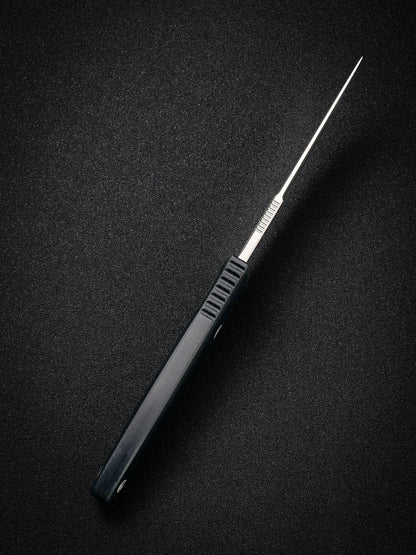 Civivi Tamashii 4.07" D2 Black G10 Fixed Blade Knife by Bob Terzuola C19046-1