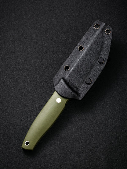 Civivi Tamashii 4.07" D2 OD Green G10 Fixed Blade Knife by Bob Terzuola C19046-2