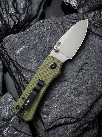 Civivi Baby Banter 2.34" Nitro-V Green G10 Folding Knife C19068S-5
