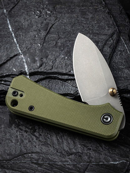 Civivi Baby Banter 2.34" Nitro-V Green G10 Folding Knife C19068S-5