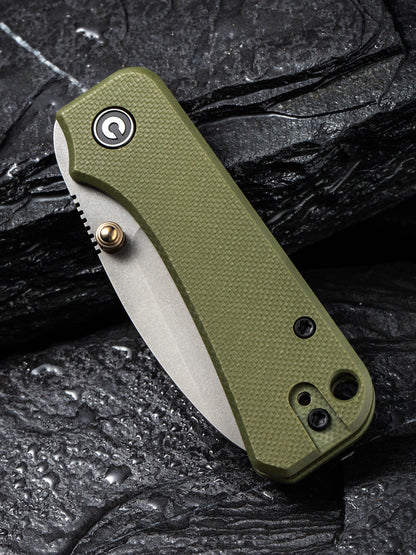 Civivi Baby Banter 2.34" Nitro-V Green G10 Folding Knife C19068S-5
