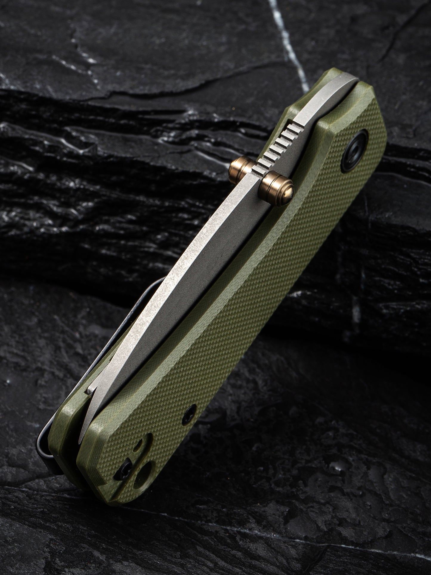 Civivi Baby Banter 2.34" Nitro-V Green G10 Folding Knife C19068S-5