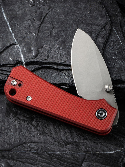 Civivi Baby Banter 2.34" Nitro-V Burgundy G10 Folding Knife C19068S-6