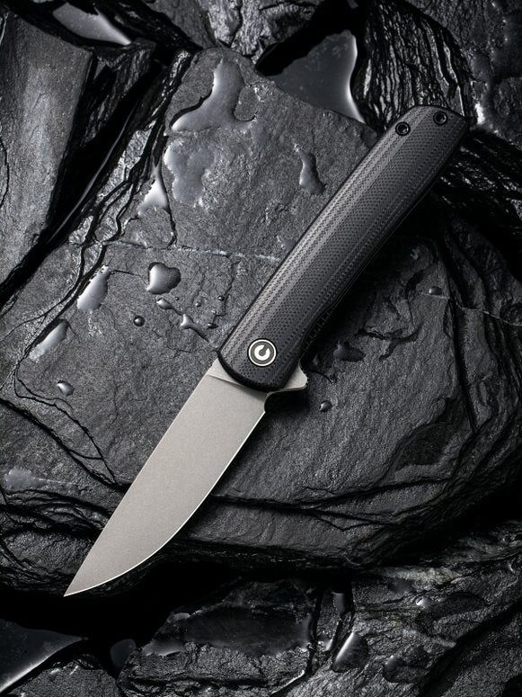 Civivi Bo 2.92" Nitro-V Black G10 Folding Knife by Brad Zinker C20009B-3
