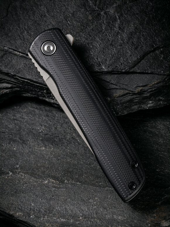 Civivi Bo 2.92" Nitro-V Black G10 Folding Knife by Brad Zinker C20009B-3
