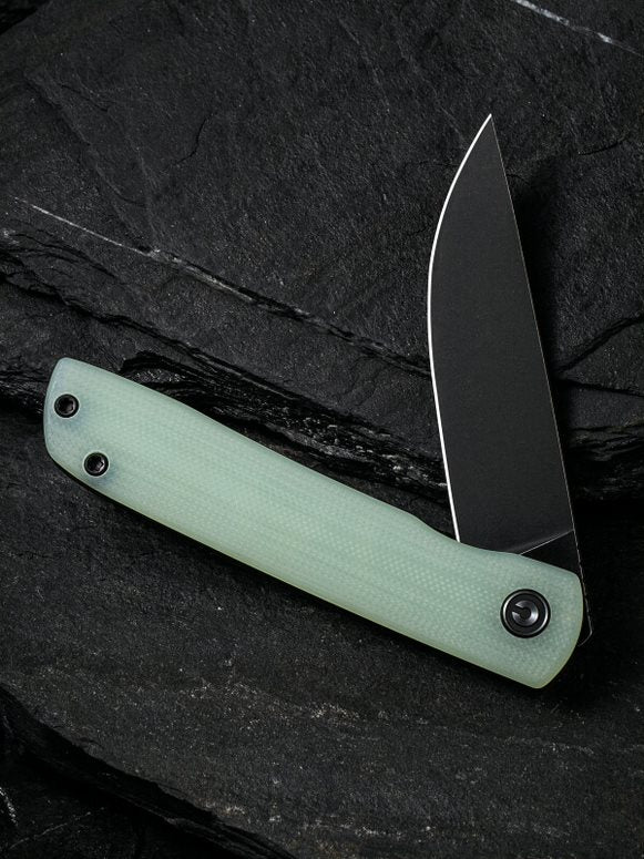 Civivi Bo 2.92" Black Nitro-V Natural G10 Folding Knife by Brad Zinker C20009B-4